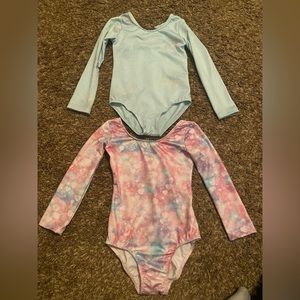 2 Pack gymnastics leotards